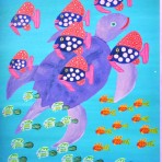Swimming with Friends Note Cards (4)